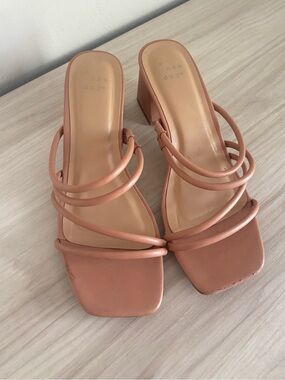 A New Day Strappy Block Heel Sandals